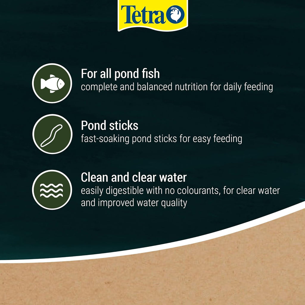 Tetra Pond Sticks Complete 10l + 20% Free pack of 2