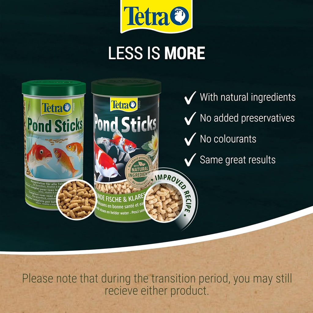 Tetra Pond Sticks Complete 10l + 20% Free pack of 2