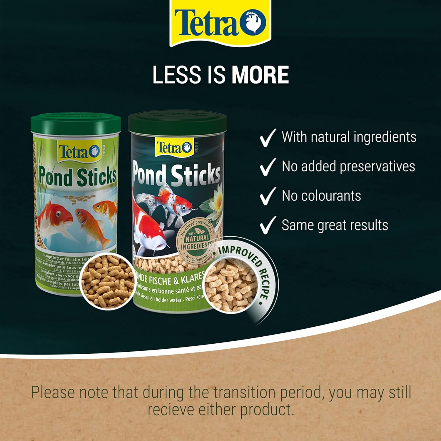 Tetra Pond Sticks Complete 10l + 20% Free pack of 2